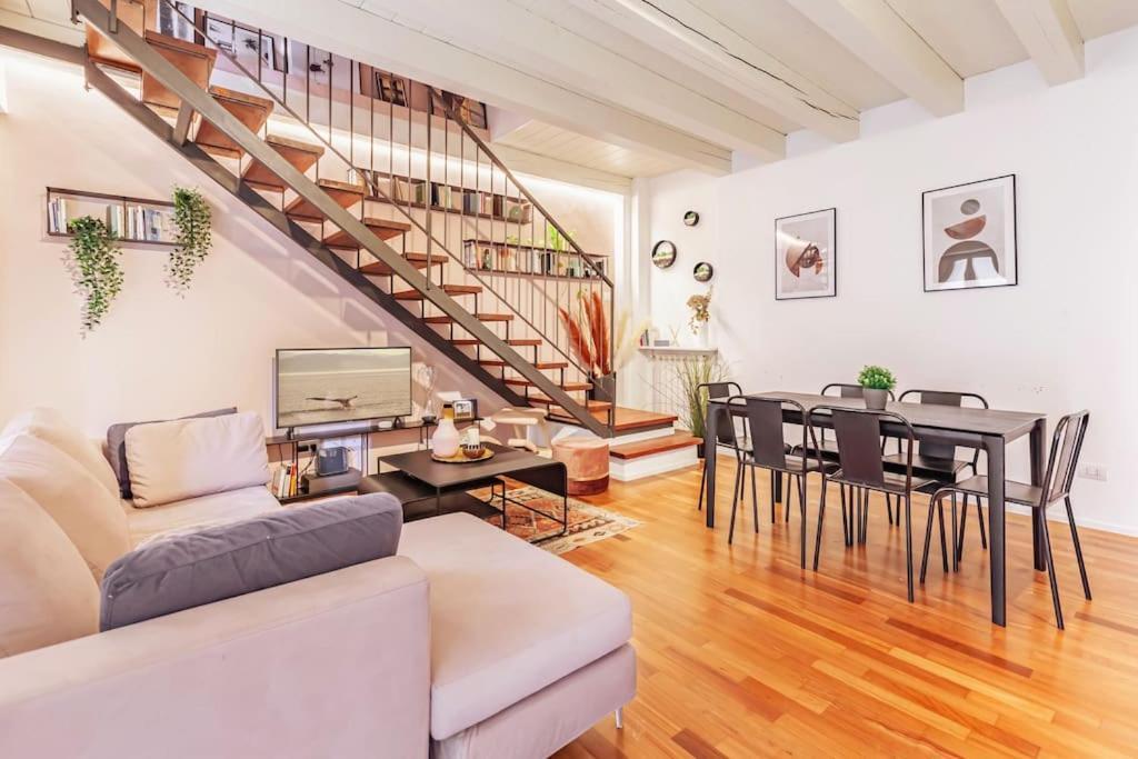 Elegante Loft Su 2 Piani A 5 Minuti Da San Siro Apartment Milano Ngoại thất bức ảnh