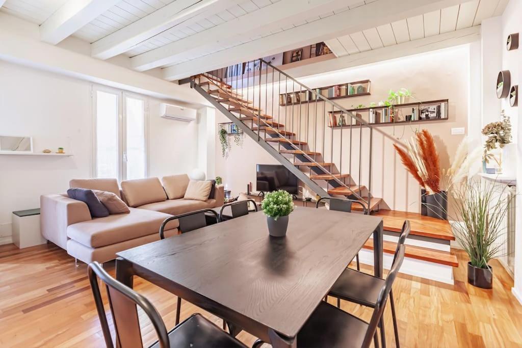 Elegante Loft Su 2 Piani A 5 Minuti Da San Siro Apartment Milano Ngoại thất bức ảnh